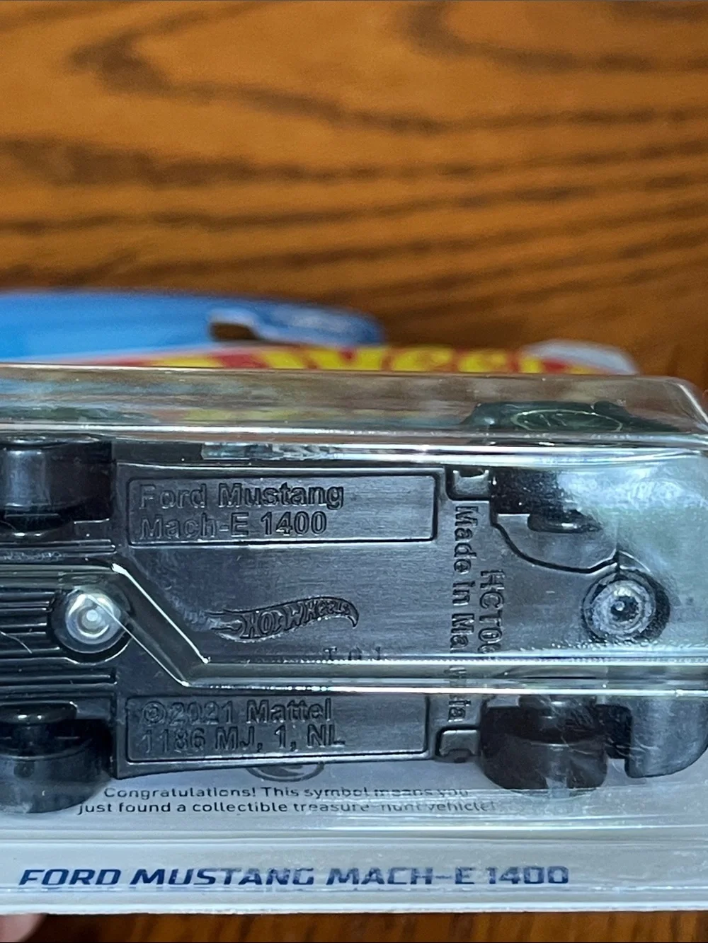 Hot Wheels Treasure Hunt Ford Mustang Mach-E 1400 NWT